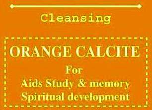 Bracelet Orange Calcite - MarshallsHealthShop