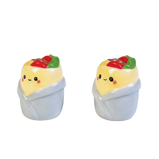 Burrito Salt & Pepper Set - 1st Stop Marshall's Health Shop, Gift Shop! - Heath and Natural Therapy New Brighton Christchurch - Naturopath