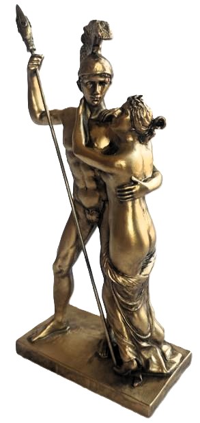 Mars God of War Venus Goddess Love Figurine