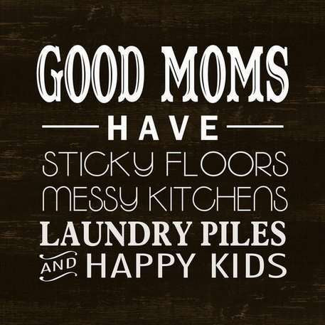 Wall Art MDF Good Mums