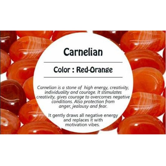 Carnelian Crystal Tree 19cm - MarshallsHealthShop