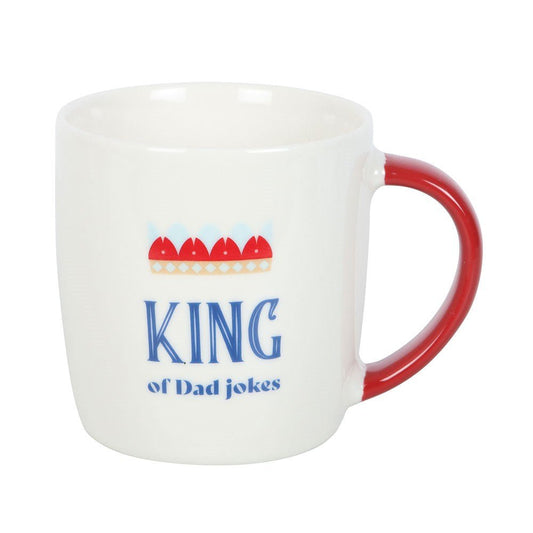 Ceramic Mug King of Dad Jokes - MarshallsHealthShop