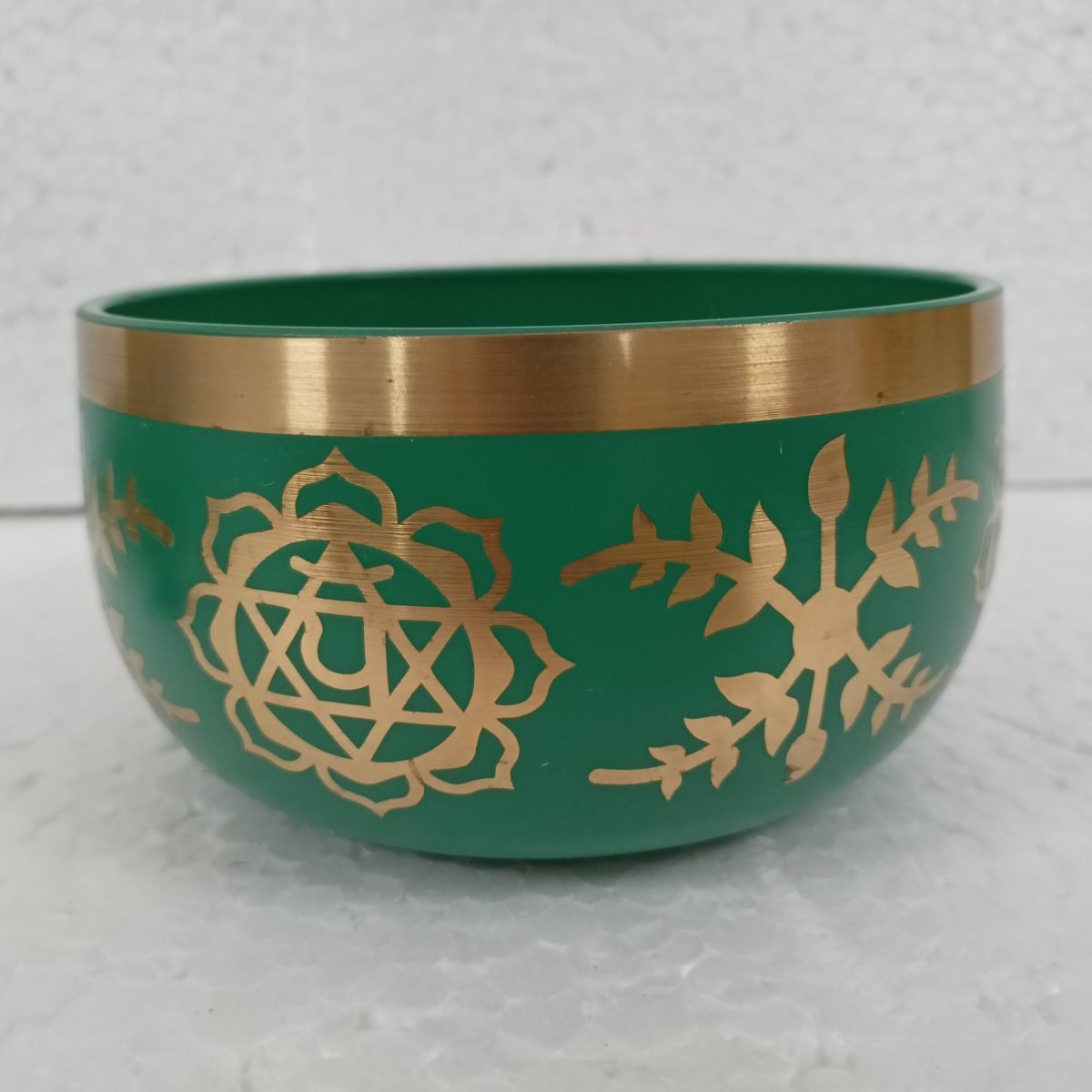 Chakra Singing Bowl Green CHSB5 - MarshallsHealthShop