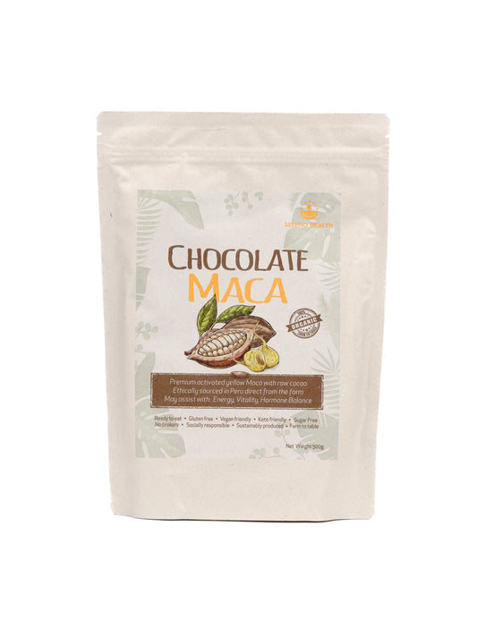 Seleno Organic Activated Chocolate Maca Powder