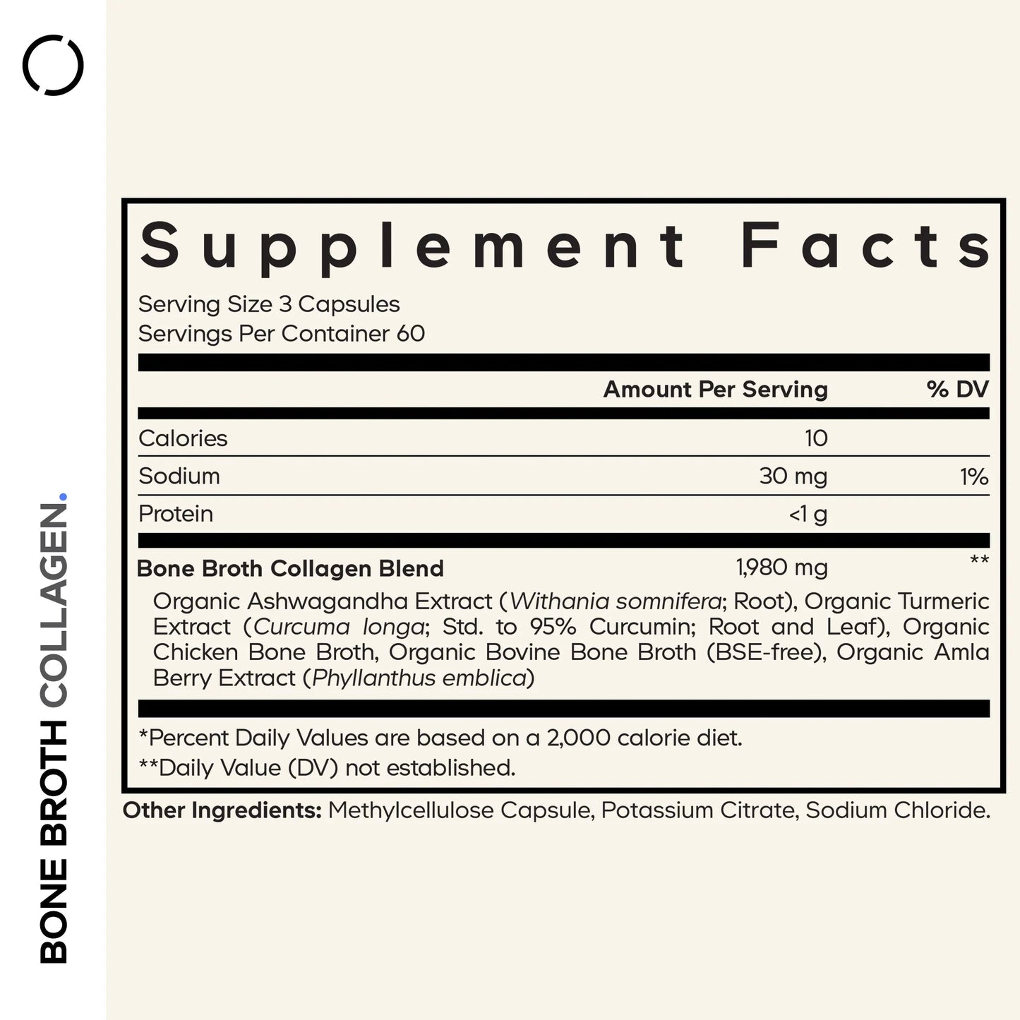 CODEAGE Grass Fed Organic Bone Broth Collagen 180's - MarshallsHealthShop