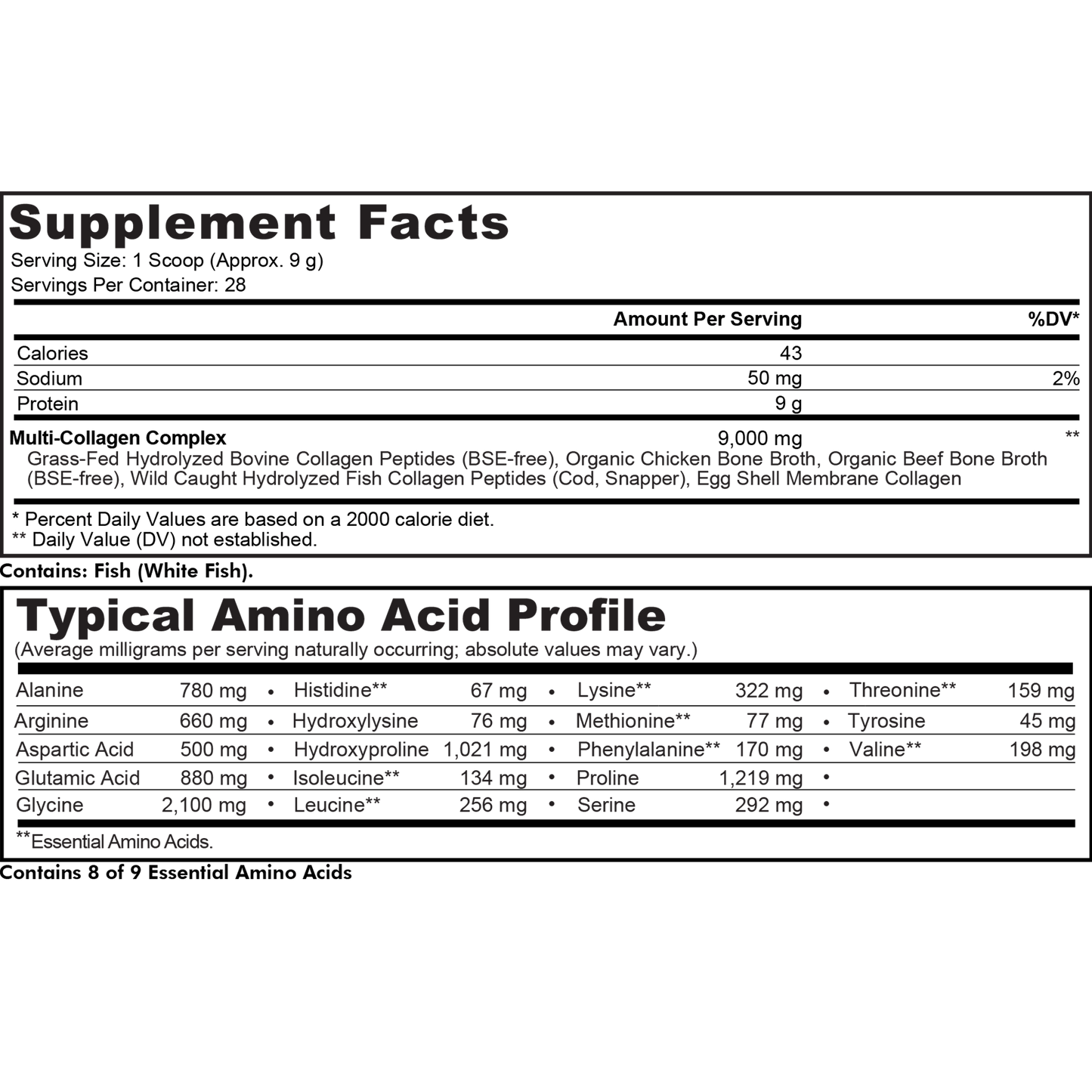 CODEAGE Multi Collagen Peptides Protein Powder - MarshallsHealthShop