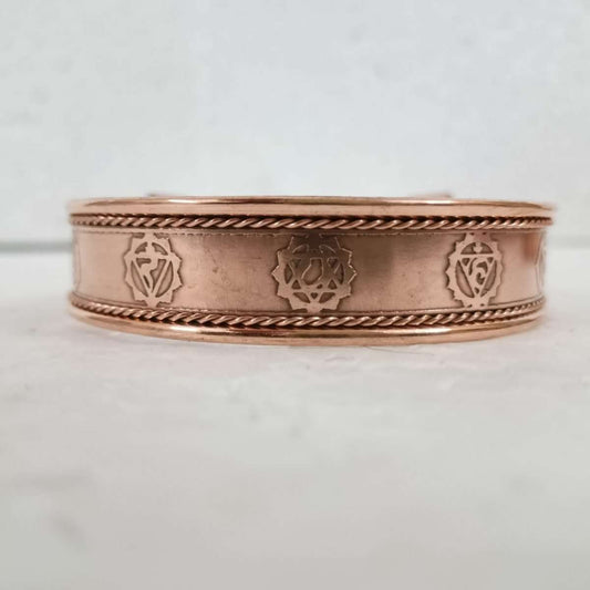 Copper Magnetic Bracelet Chakras - MarshallsHealthShop