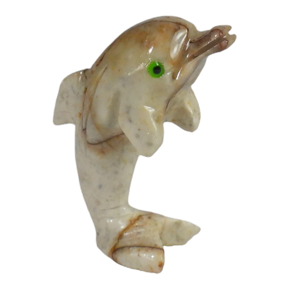 Soapstone Dolphin Carving