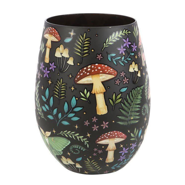 Dark Forest Print Stemless Glass - MarshallsHealthShop