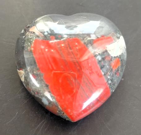 Gemstone Heart African Bloodstone