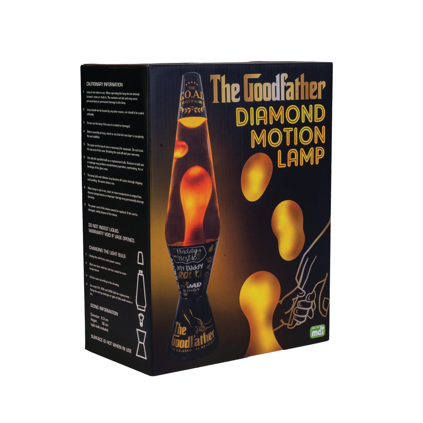 Diamond Motion Lamp The Goodfather - MarshallsHealthShop