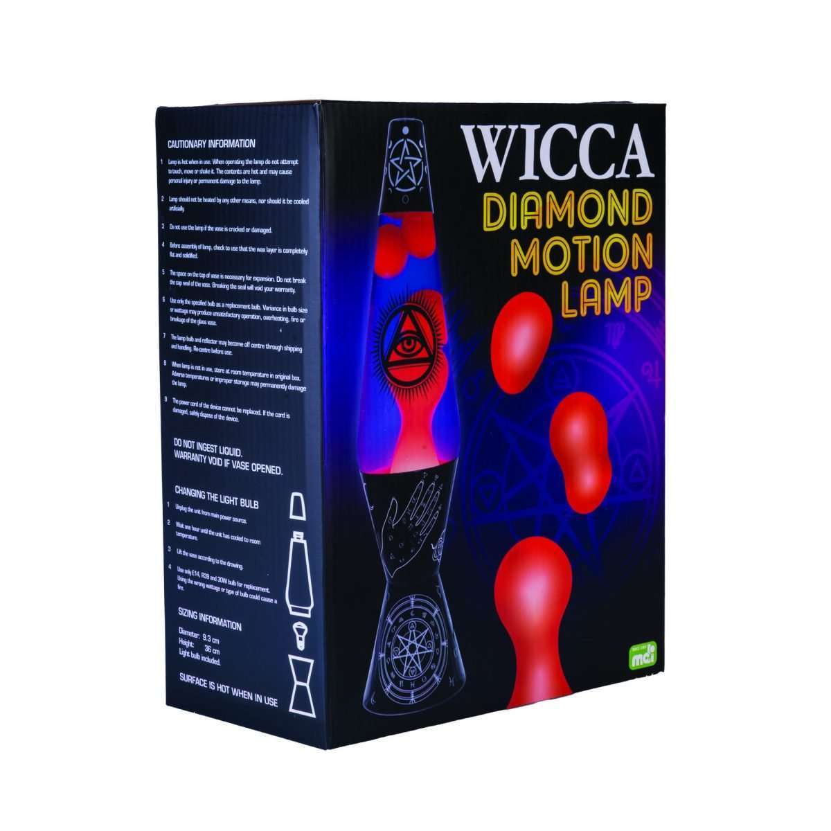 Diamond Motion Lamp Wicca - 1st Stop Marshall's Health Shop, Gift Shop! - Heath and Natural Therapy New Brighton Christchurch - Naturopath