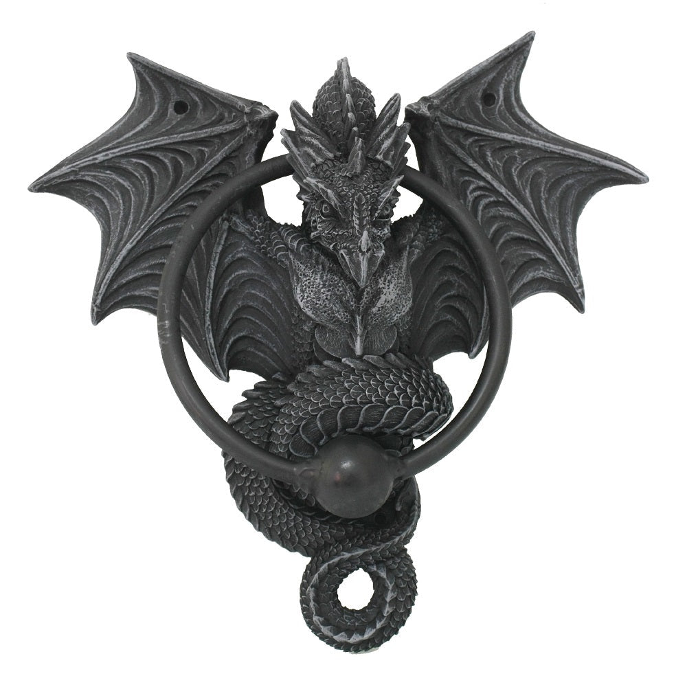 Dragon Coiled Door Knocker - MarshallsHealthShop