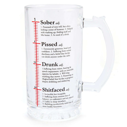 Drinktionary Beer Stein - MarshallsHealthShop