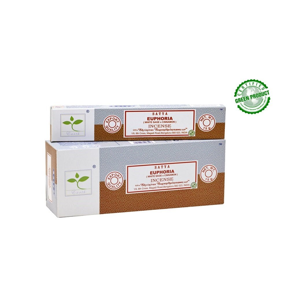 Earth Satya Euphoria 15gm
A Unique Blend of White Sage and Cinnamon, handcrafted for an authentic experience.
1st Stop, Marshall's Health Shop, Gift Shop!
SKU: ISSEU15