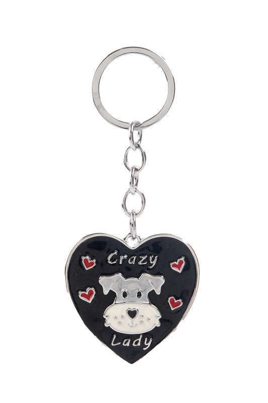 Equilibrium Pooch Keyring Crazy Dog Lady - MarshallsHealthShop