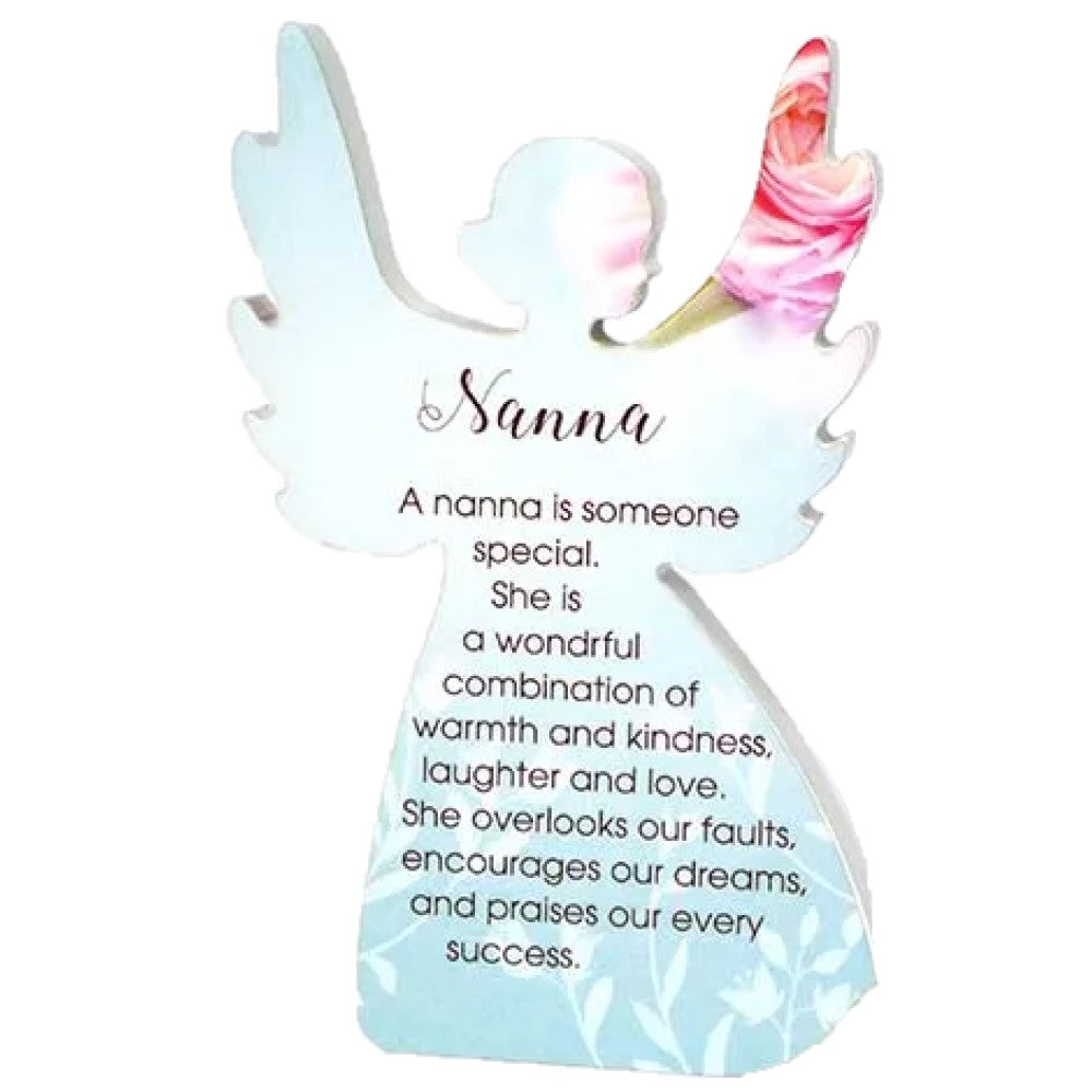 Angel Plaque Nanna Heavenly Rose