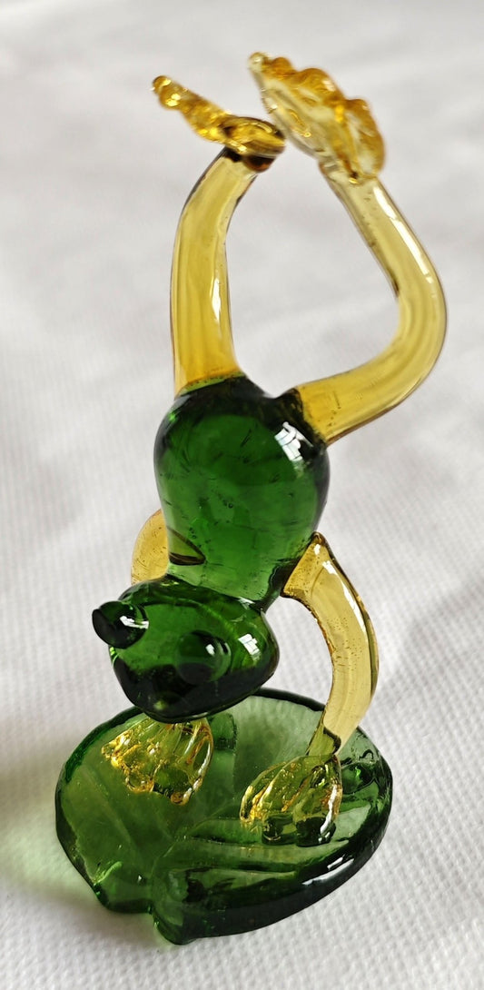 Glass Art Cute Frogs - MarshallsHealthShop