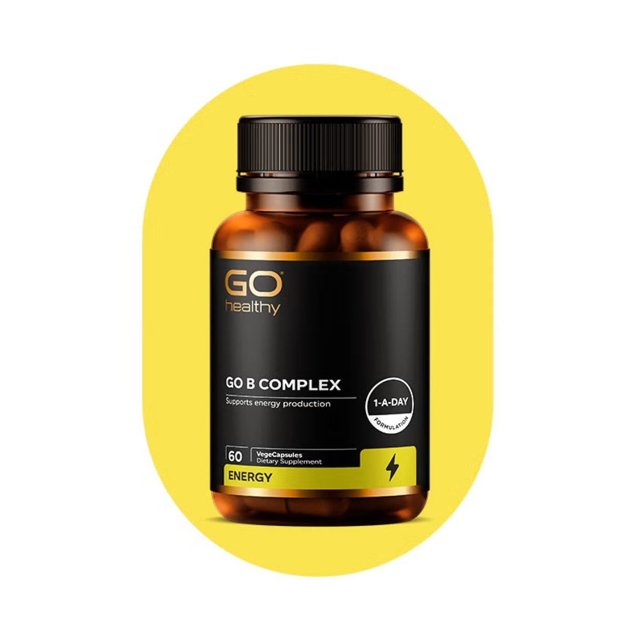GO B Complex 120 VegeCaps - 1st Stop Marshall's Health Shop, Gift Shop! - Heath and Natural Therapy New Brighton Christchurch - Naturopath