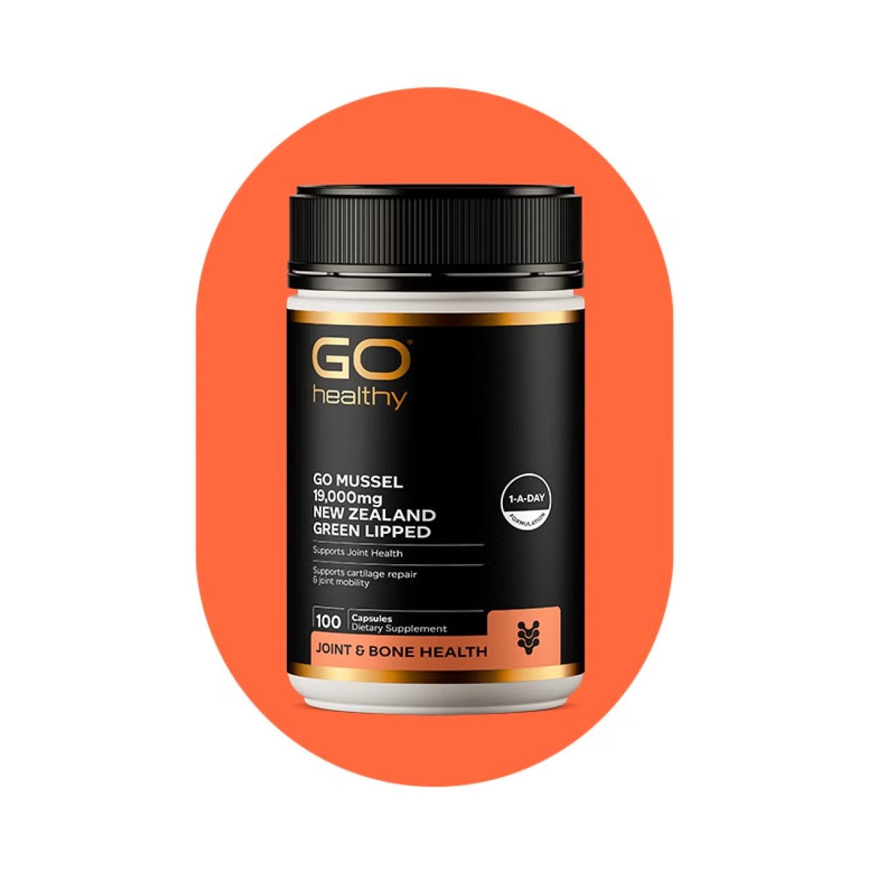 GO Mussel 19,000mg NZ Green Lip. 300 Caps - 1st Stop Marshall's Health Shop, Gift Shop! - Heath and Natural Therapy New Brighton Christchurch - Naturopath