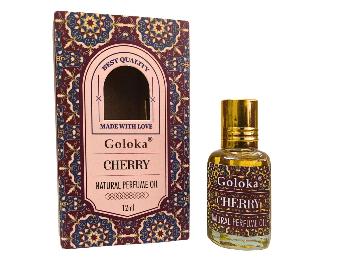 Goloka Cherry Natural Perfume Oil 12ml - 1st Stop Marshall's Health Shop, Gift Shop! - Heath and Natural Therapy New Brighton Christchurch - Naturopath