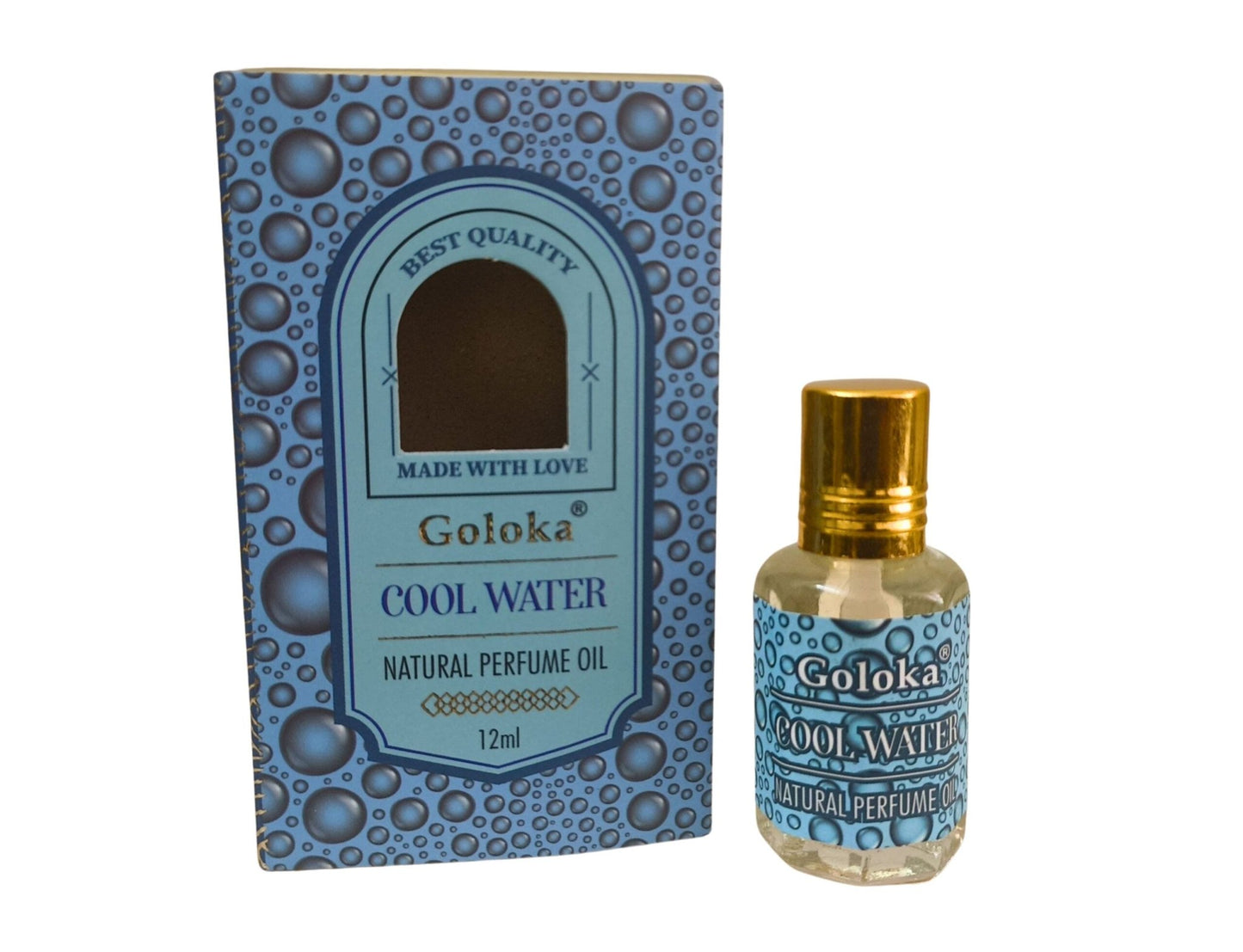 Goloka Cool Water Natural Perfume Oil 12ml - 1st Stop Marshall's Health Shop, Gift Shop! - Heath and Natural Therapy New Brighton Christchurch - Naturopath