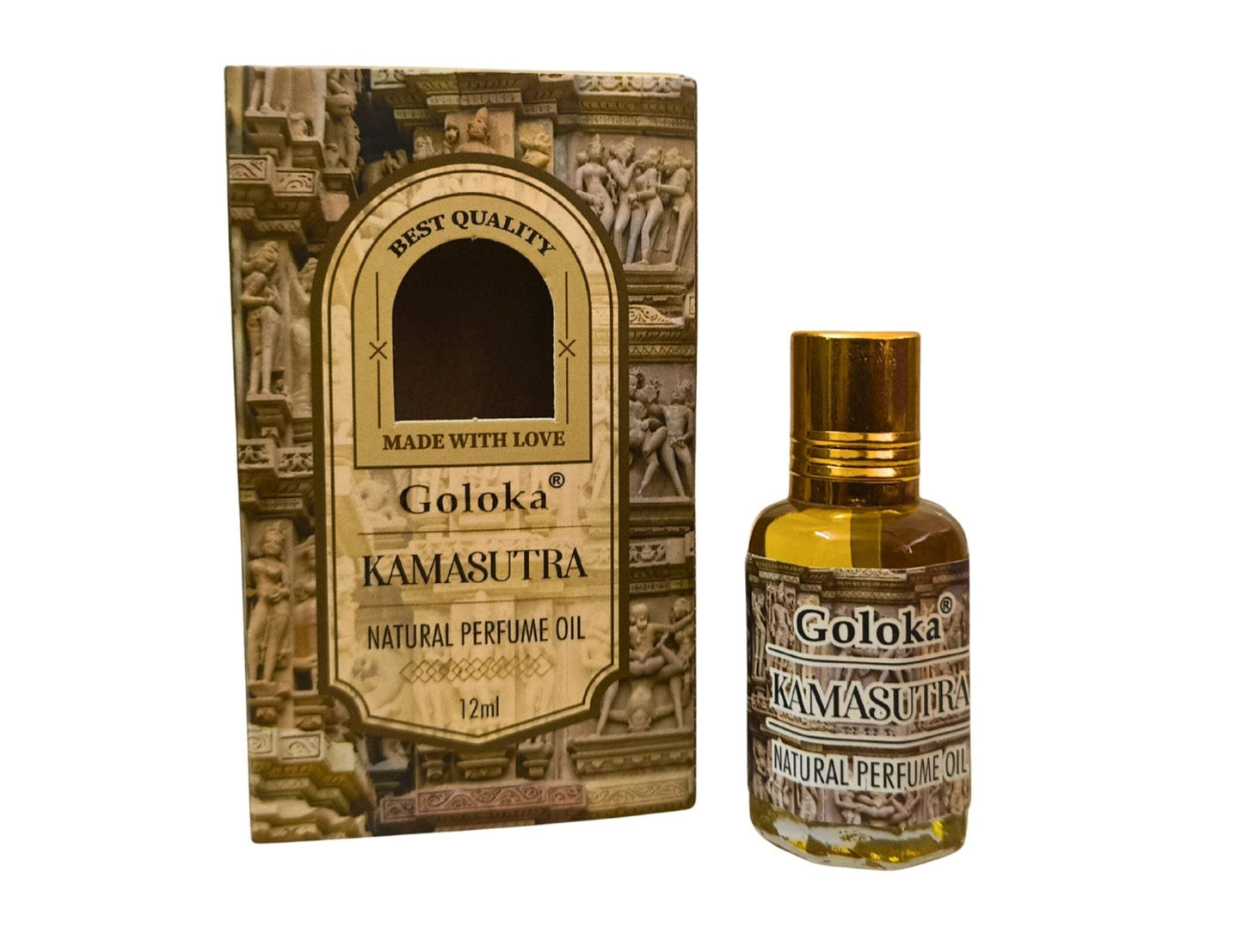 Goloka Kamasutra Natural Perfume Oil 12ml - 1st Stop Marshall's Health Shop, Gift Shop! - Heath and Natural Therapy New Brighton Christchurch - Naturopath