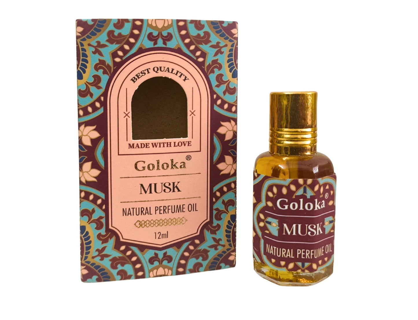 Goloka Musk Natural Perfume Oil 12ml - 1st Stop Marshall's Health Shop, Gift Shop! - Heath and Natural Therapy New Brighton Christchurch - Naturopath