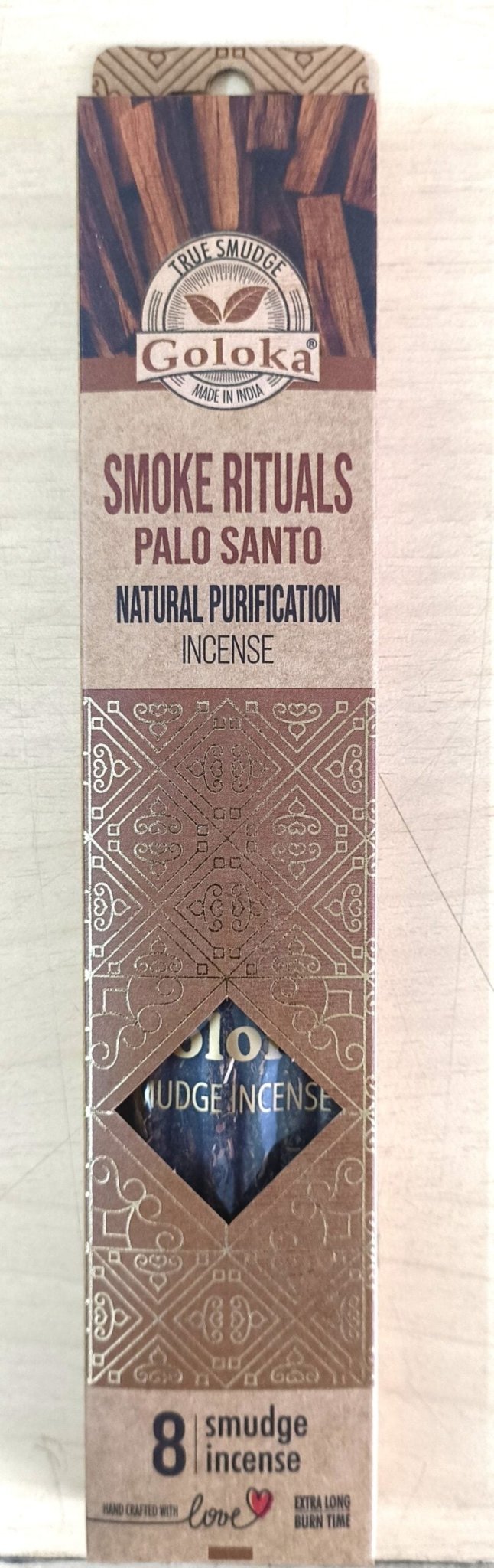Goloka Smoke Rituals Palo Santo Smudge Incense - 1st Stop Marshall's Health Shop, Gift Shop! - Heath and Natural Therapy New Brighton Christchurch - Naturopath