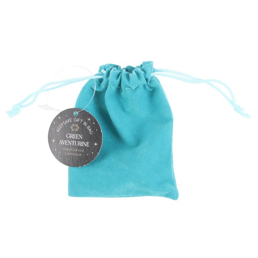 Green Aventurine Crystal Christmas Tree in a Bag - MarshallsHealthShop