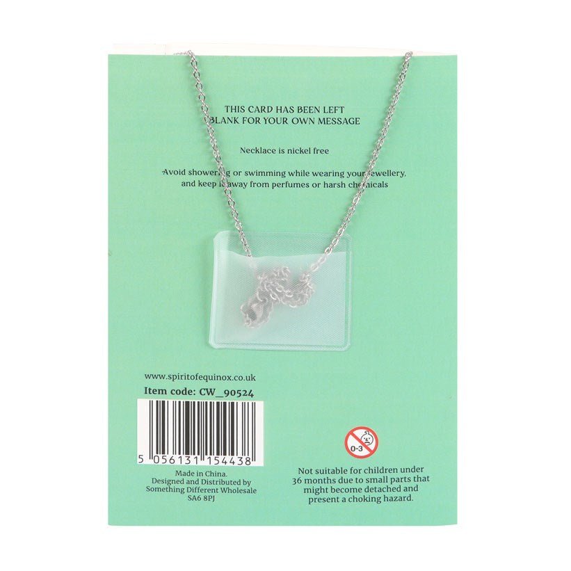 Green Aventurine Crystal Moon Necklace - MarshallsHealthShop