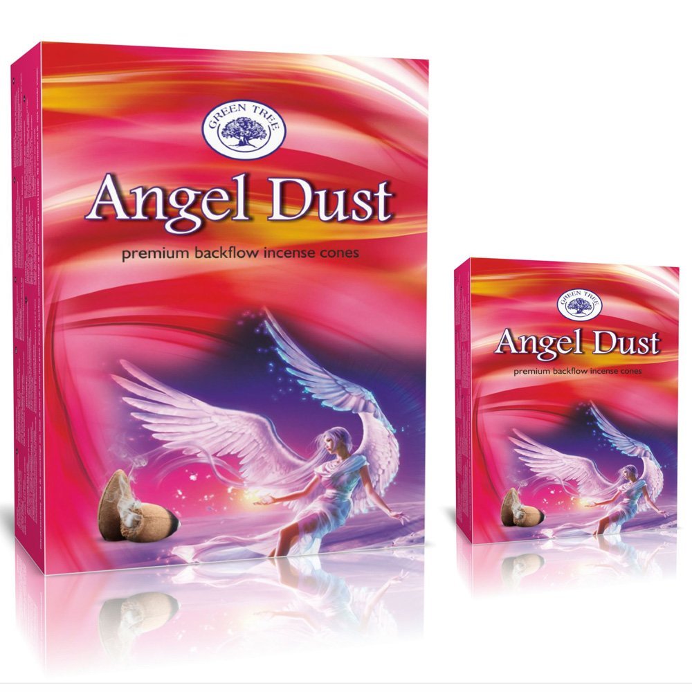 Green Tree Angel Dust Backflow Cones - MarshallsHealthShop