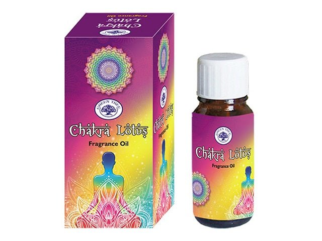 Green Tree Chakra Lotus Fragrance Oil - MarshallsHealthShop