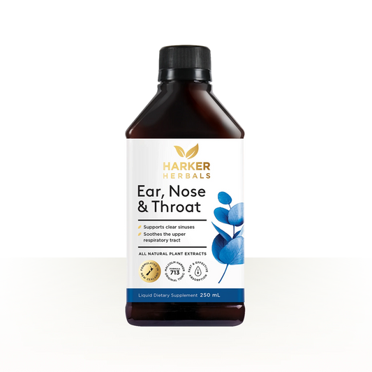 Harker Herbals Ear Nose & Throat Tonic - 1st Stop Marshall's Health Shop, Gift Shop! - Heath and Natural Therapy New Brighton Christchurch - Naturopath