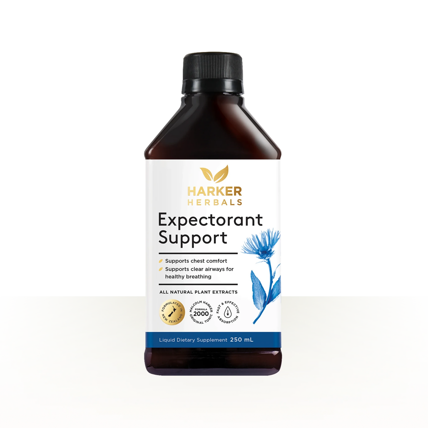 Harker Herbals Expectorant Support - 1st Stop Marshall's Health Shop, Gift Shop! - Heath and Natural Therapy New Brighton Christchurch - Naturopath