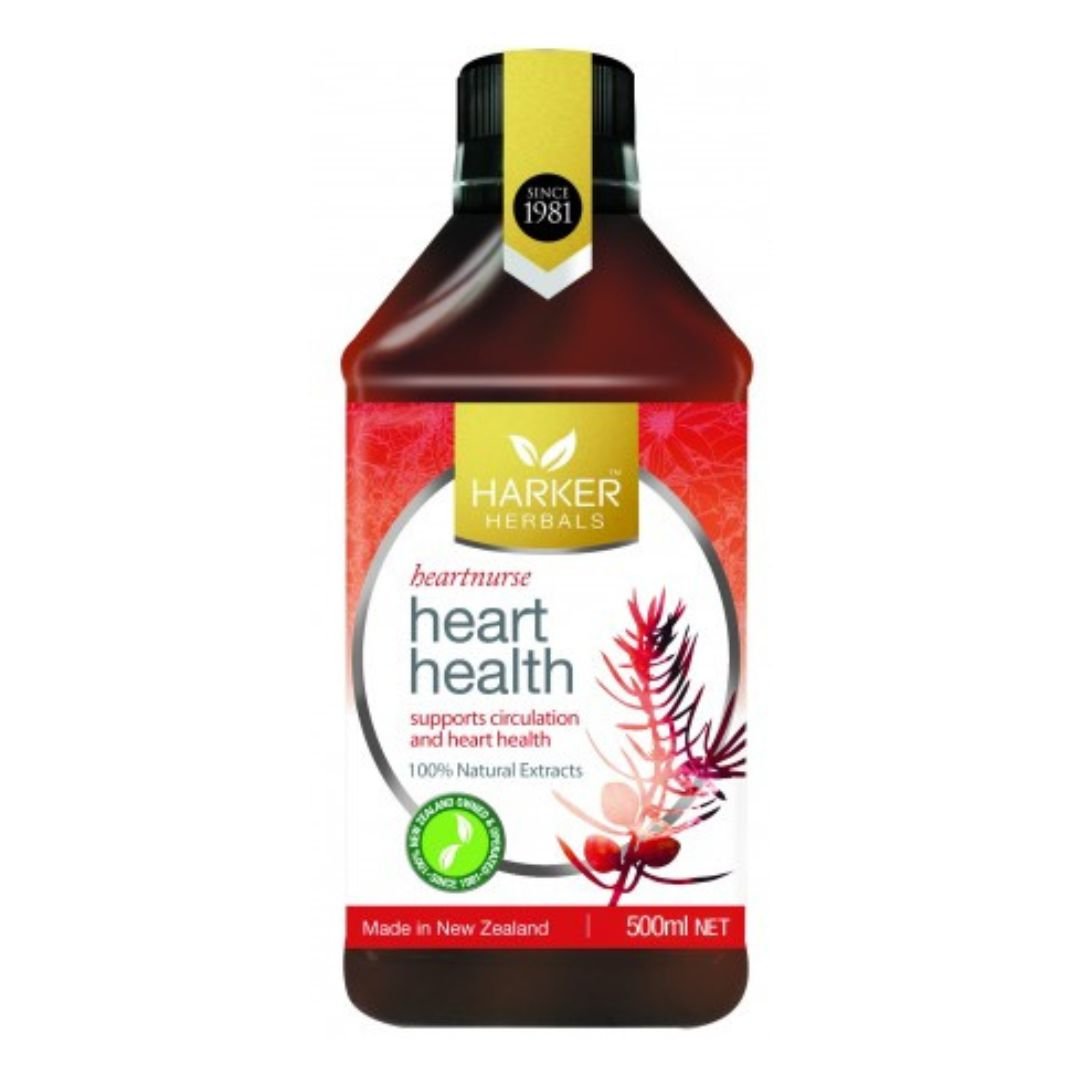 Harker Herbals Heart Health Heartnurse - 1st Stop Marshall's Health Shop, Gift Shop! - Heath and Natural Therapy New Brighton Christchurch - Naturopath
