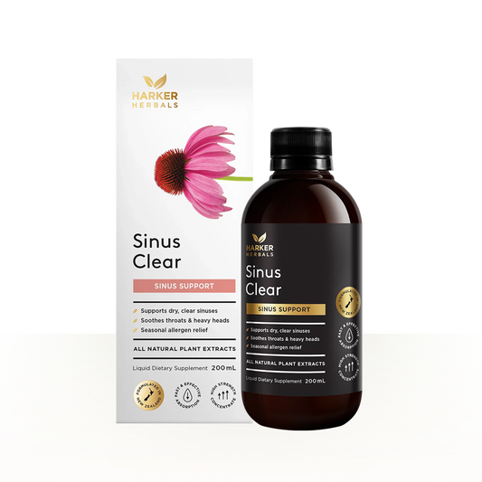 Harker Herbals Sinus Clear 200ml - 1st Stop Marshall's Health Shop, Gift Shop! - Heath and Natural Therapy New Brighton Christchurch - Naturopath