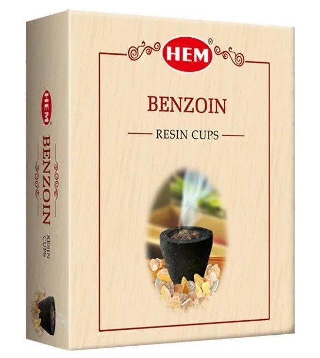 HEM Benzoin Resin Cup Dhoop - MarshallsHealthShop