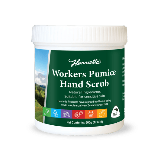 Henrietta Workers Pumice Hand Scrub - 1st Stop Marshall's Health Shop, Gift Shop! - Heath and Natural Therapy New Brighton Christchurch - Naturopath