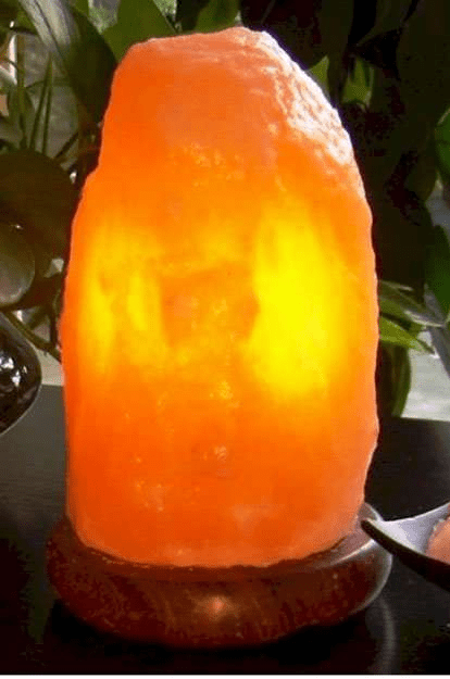 Himalayan Salt Lamp 4 - 5kg with new 12V Cable - MarshallsHealthShop