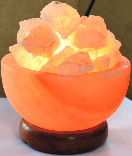 Himalayan Salt Lamp Fire Bowl - MarshallsHealthShop