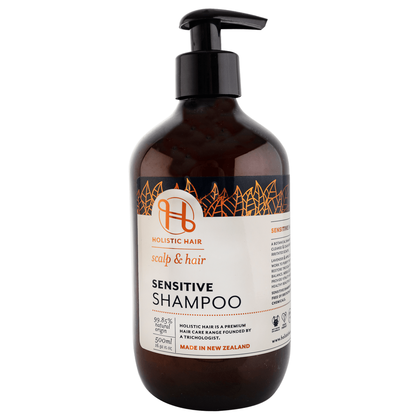 HOLISTIC HAIR Sensitive Shampoo - 1st Stop Marshall's Health Shop, Gift Shop! - Heath and Natural Therapy New Brighton Christchurch - Naturopath