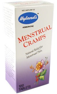 HYLANDS menstrual Cramps 100 tabs - 1st Stop Marshall's Health Shop, Gift Shop! - Heath and Natural Therapy New Brighton Christchurch - Naturopath