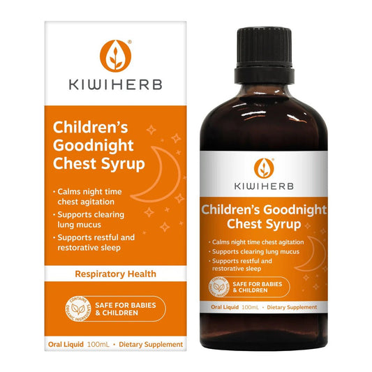 Kiwiherb Child GN Chest Syr 100ml - 1st Stop Marshall's Health Shop, Gift Shop! - Heath and Natural Therapy New Brighton Christchurch - Naturopath