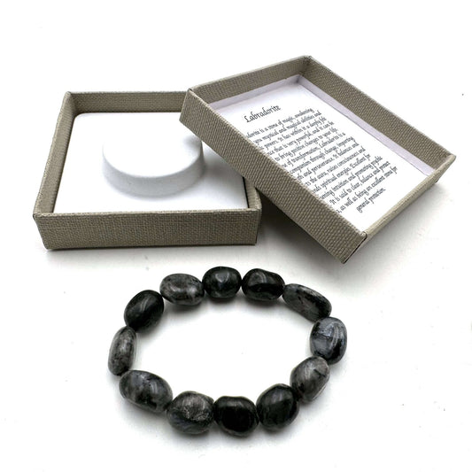 Large Beaded Bracelet Dark Labradorite
APPROX. 14X11MM
1st Stop, Marshall's Health Shop, Gift Shop!
SKU: LBR14
