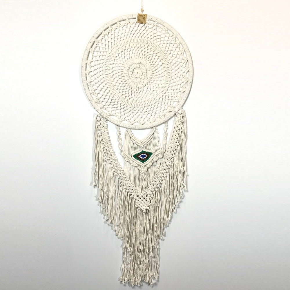 Large Natural Dreamcatcher 50cm - 1st Stop Marshall's Health Shop, Gift Shop! - Heath and Natural Therapy New Brighton Christchurch - Naturopath