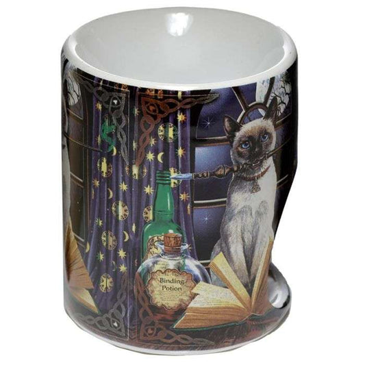 Lisa Parker Hocus Pocus Cat Oil Burner - 1st Stop Marshall's Health Shop, Gift Shop! - Heath and Natural Therapy New Brighton Christchurch - Naturopath