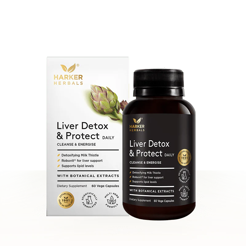 Harker Herbals Liver, Detox & Protect 60 Vege Capsules