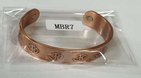 Magnetic Copper Bracelet Om - MarshallsHealthShop