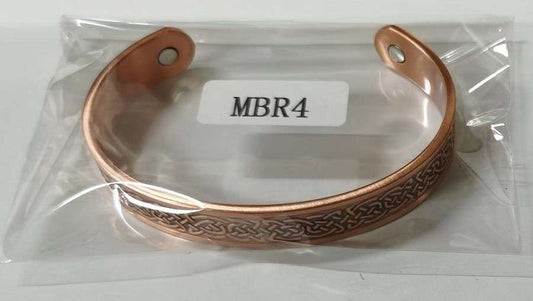 Magnetic Copper Bracelet Triquetra - MarshallsHealthShop